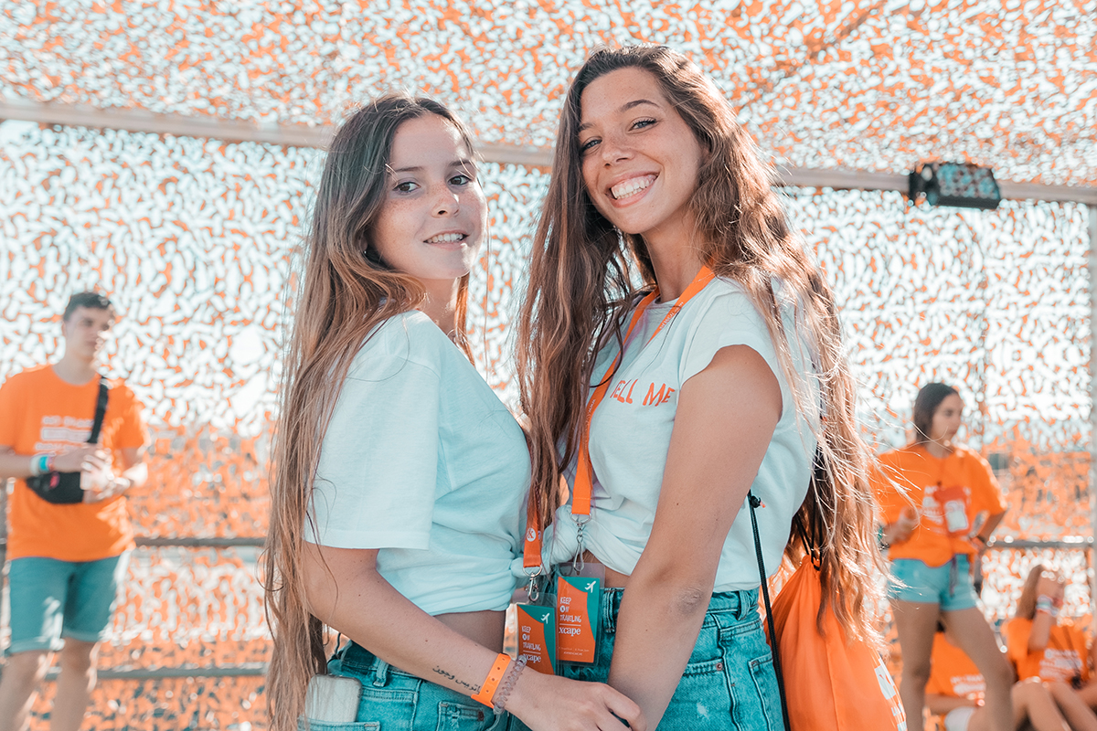 Embajadoras de My Ambassadors en un evento